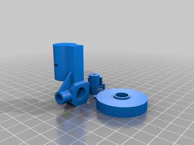 Fully 3d printed micro air engine remix