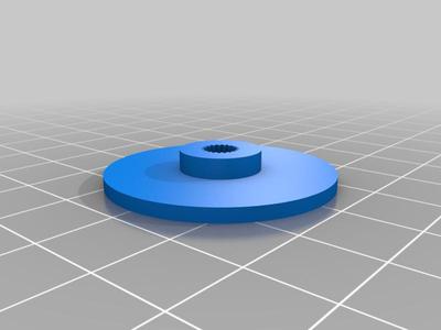 servo circular shaft
