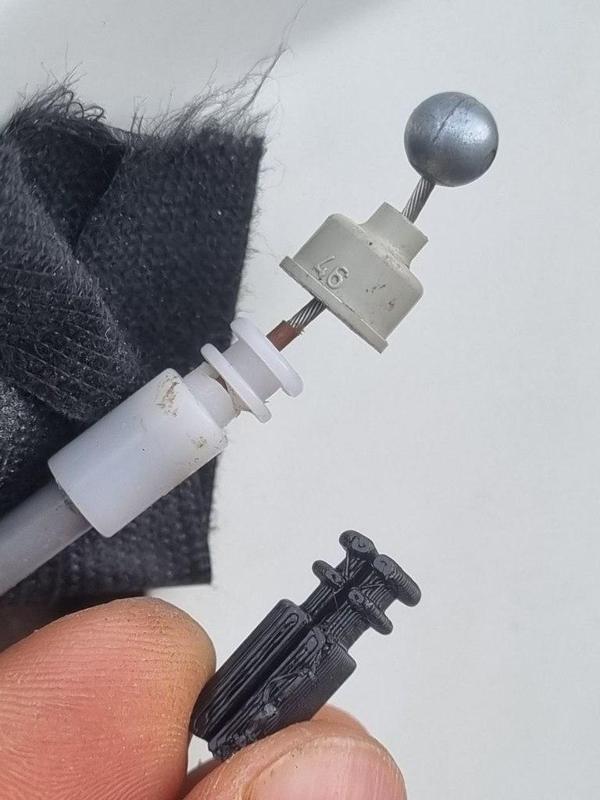 Nissan cable end tip (for outer cable of back door handle)