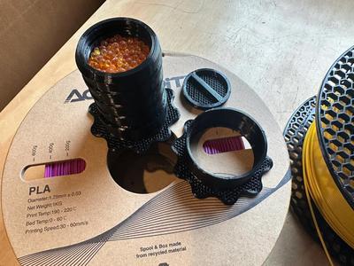 Desiccant Spool Tumbler