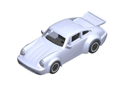 N Scale Porsche 911