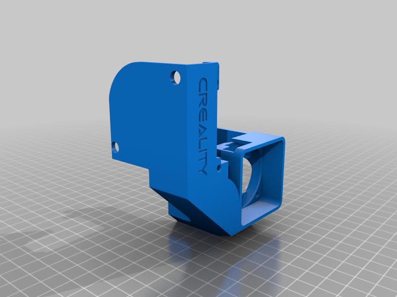 Creality E-fit hotend  and backplate fan setup