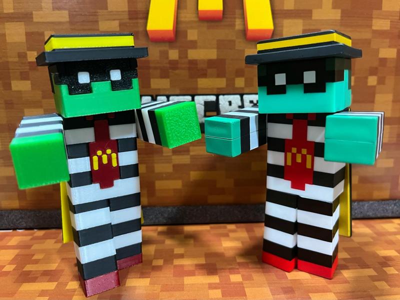 Zombie Hamburglar Minecraft McDonald's
