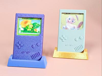 Gameboy Pokemon Card Holder (with Stand)