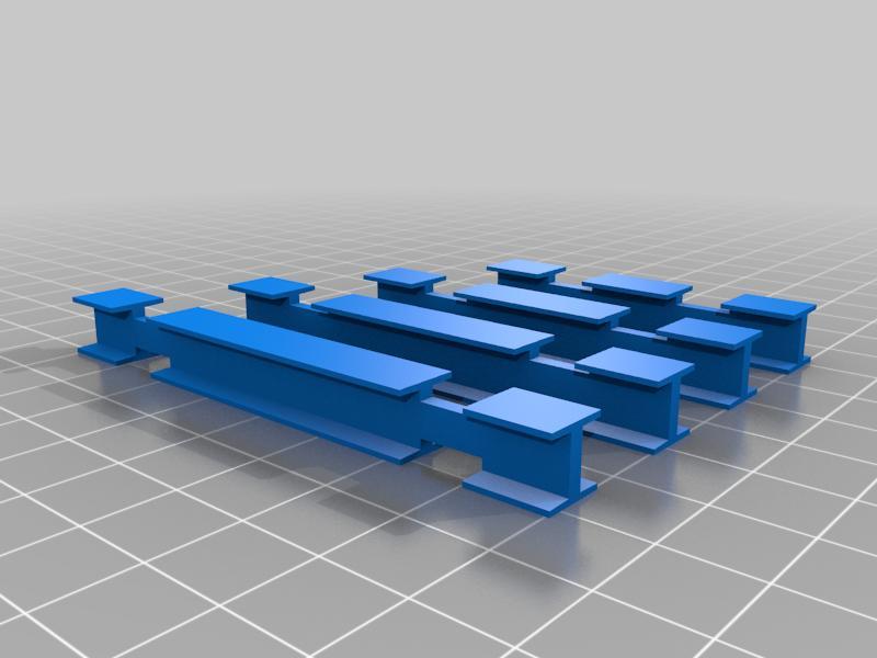 Industrial style Lincoln logs
