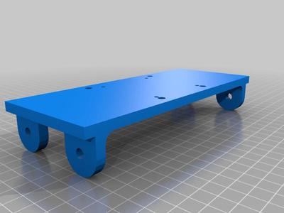 Ice Fishing Shuttle Adapter for Humminbird Legacy QD Mounts