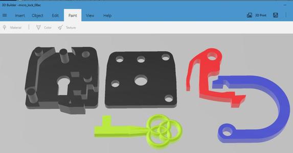 remix,resize, and blinged micro lock 