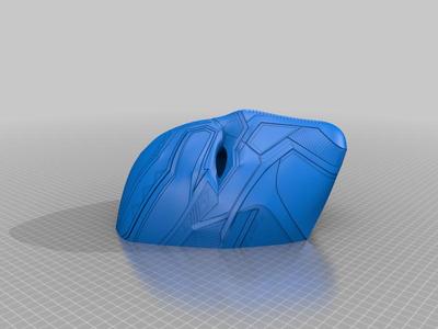 Civil War Black Panther Helmet Thingiverse By HappyMoon Remix