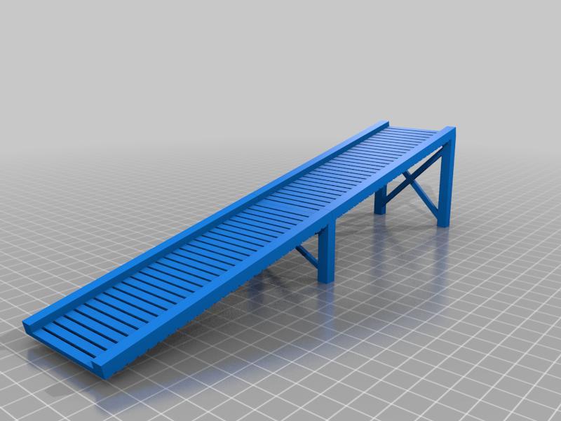 cattle ramp and legs