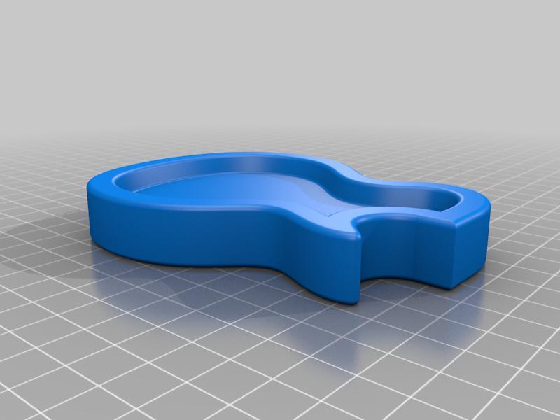 Tray for guitar picks - Gibson Les Paul shaped