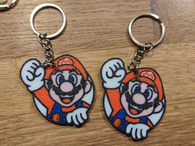 Super Mario Keychain