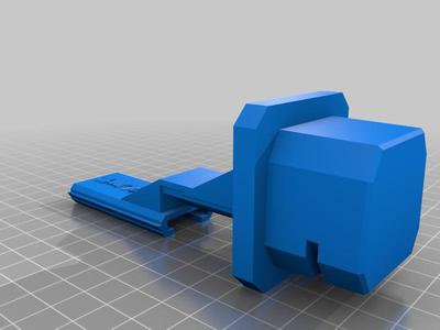 Rail stock mount for Nerf guns/Nerf blasters