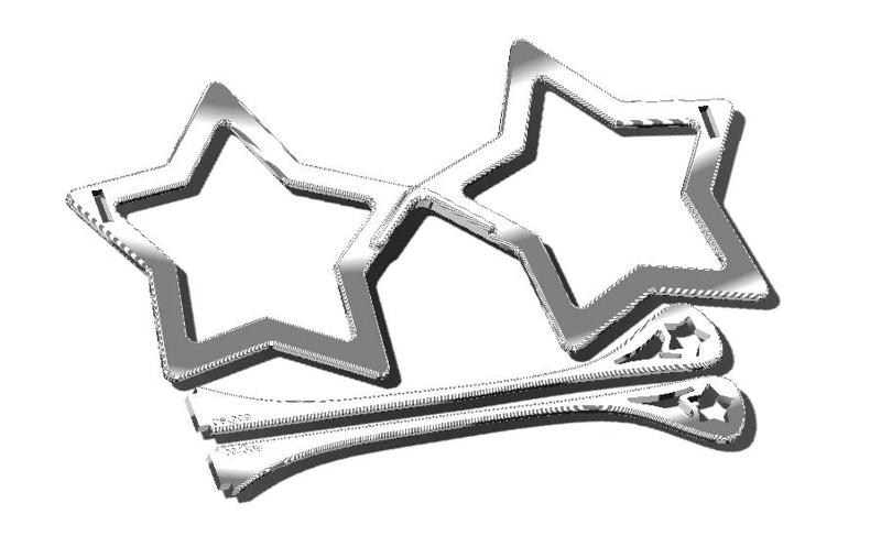 Disco party glasses. Star glasses.   
