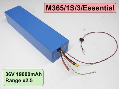 Xiaomi M365 / 1S / Mi3 / Essential - 36V 19000mAh internal battery