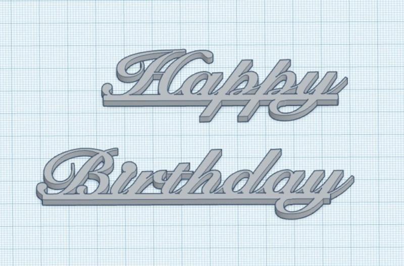 Basic Happy Birthday