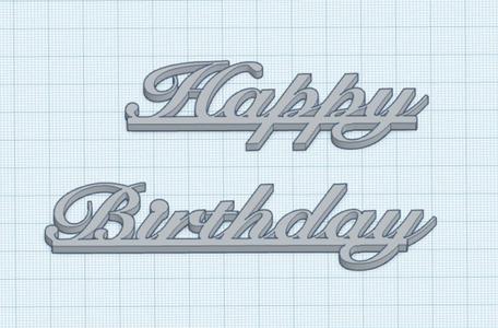 Basic Happy Birthday