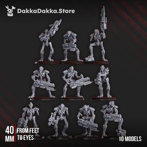 Robot Legions Infantry Squad