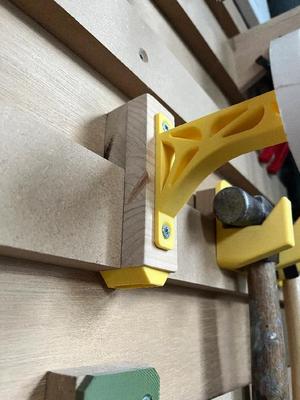 Tiny Bottom Flush Mount French Cleat Lock   