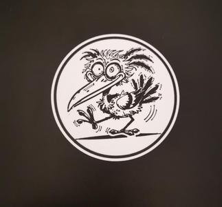 Crazy weird bird coaster