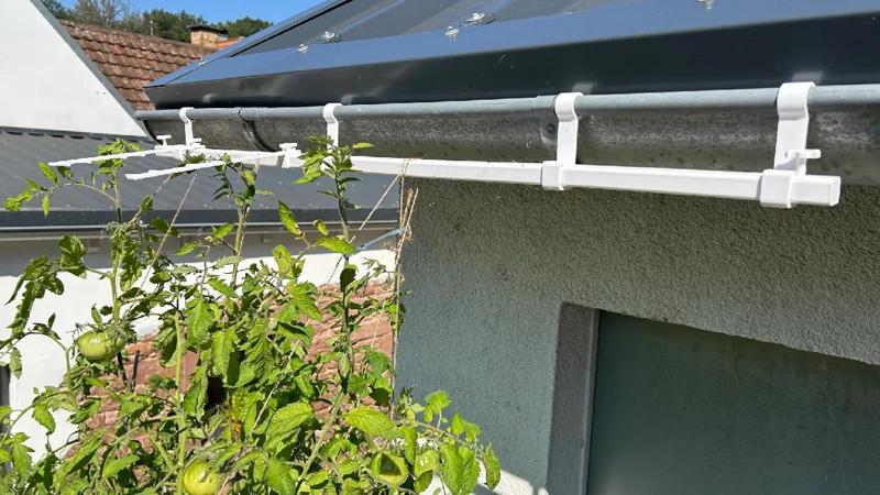 Rankhilfe für Pflanzen an der Regenrinne - PETG   