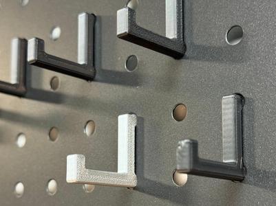 Pegboard Hook for Large Oversized Metal Pegboard
