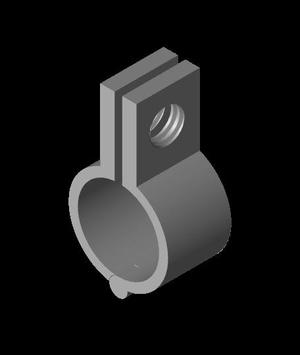 3/4" PVC Clips for Outdoor Projector Screen