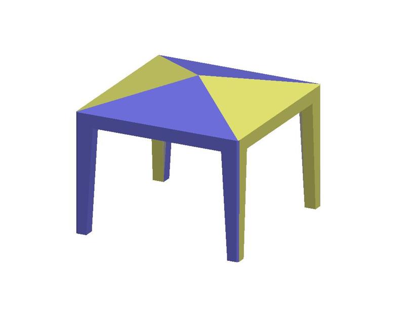 N Scale Farmers Market Tent