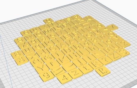 Letter and Number Stamps