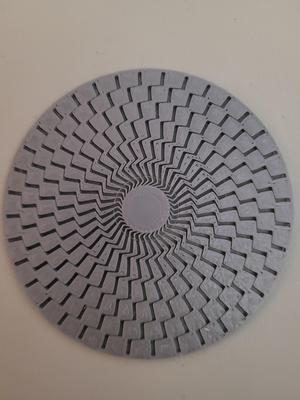 Abstract Art Coaster v5