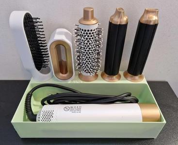 Hot air styler storage box