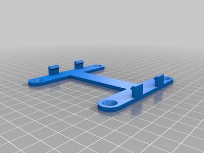 Raspberry pi clip holder