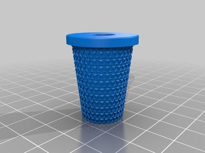 Starbucks Straw topper for plastic straws (8.5mm in diameter)  