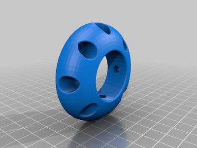 W5AIR Parametric Extrusion Mounting Collar