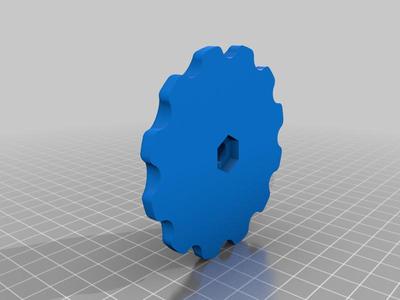 Adjustable Filament Holder for M8 screw and nut