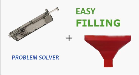 Airsoft speedloader funnel adapter - standard