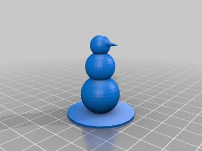 Mighty snowman