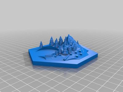 Settlers of Catan - Legacy Remix - Wood - magnetic