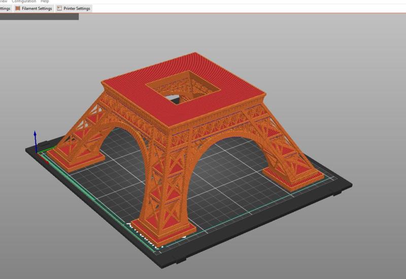 Eiffel tower optimized