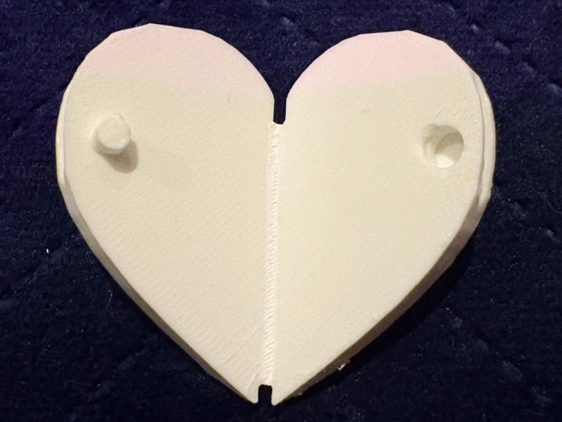 Folding Heart Love Note