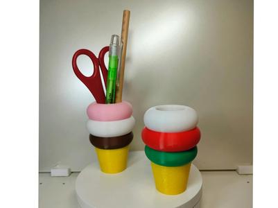 Ice Cream Holder - cup, vase, decor