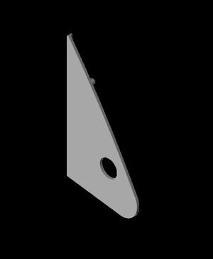 W123 Driver Side mirror cover.stl