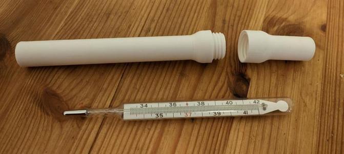 thermometer (132mm length) case