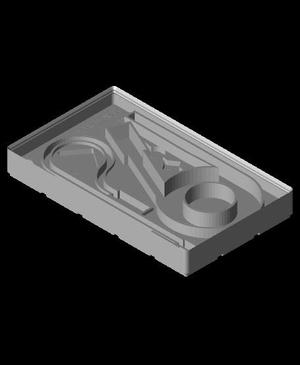 Gridfinity sensepeek scope probe holder