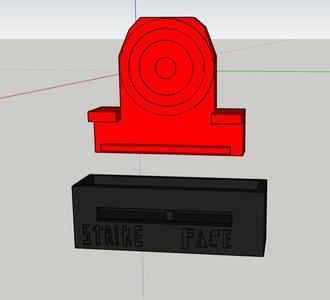 destructible pen spring powered nerf target 