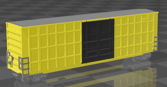 N scale Gunderson/Greenbriar 6276 cf 50' Plate F Boxcar