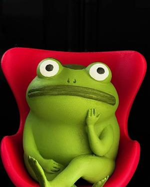 Egg Chair for the Frog - Over the Garden Wall