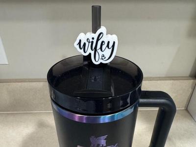 Wifey Stanley Cup Straw Topper