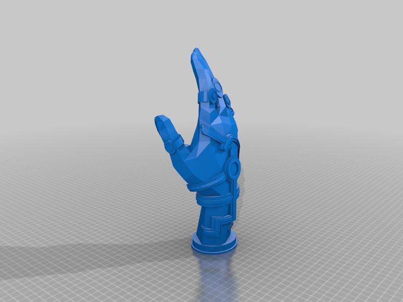 Link's Zonnai arm in The Legend of Zelda Tears of the Kingdom