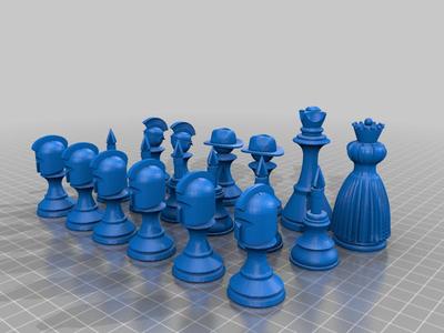 Superpawns for vanguard chess