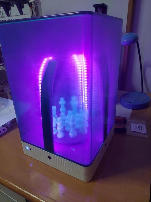 Cabina de curado de resina UV/ Resin cure